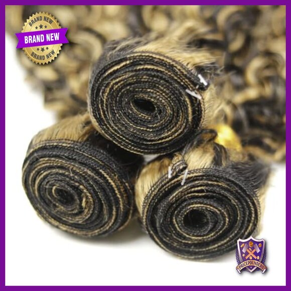 Water Wave Human Hair Extensions 8-34 Inch Weave Bundles Double Weft